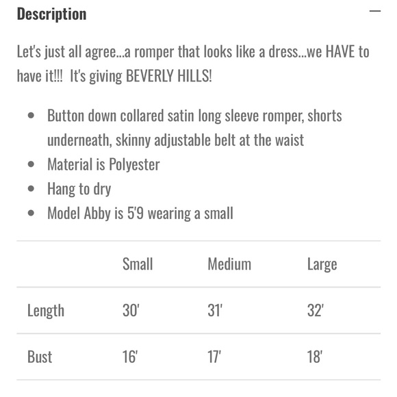 Satin Button Up Romper in Iced Latte - Picture 6 of 7